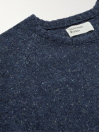 UNIVERSAL WORKS - Mélange Knitted Sweater - Blue - XS