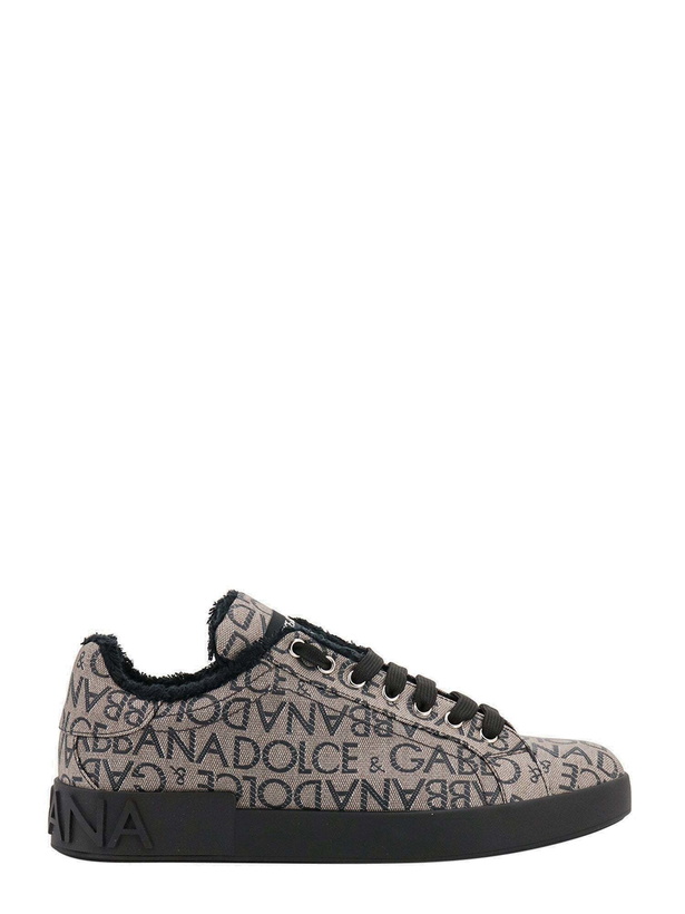 Photo: Dolce & Gabbana Sneakers Beige   Mens