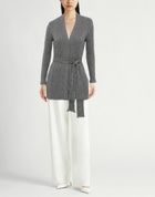 Agnona Womens Cardigan in Grey