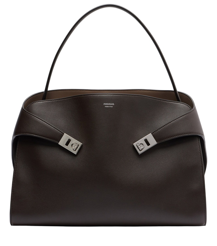 Photo: Ferragamo Hug Soft Medium leather shoulder bag
