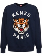 KENZO PARIS - Tiger Embroidery Cotton Sweatshirt