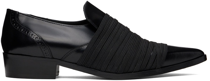 Photo: Stefan Cooke Black Pointy Brogues