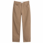 Palmes Men's Coarse Trousers in Fossil