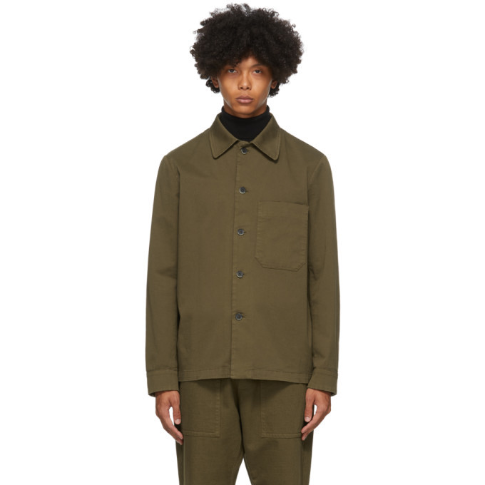 Photo: Barena Khaki Cedrone Overshirt