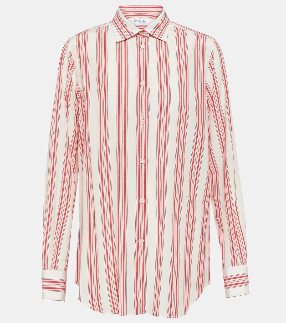 LORO PIANA 26S SILK SHIRT 686