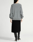 Annagreta Womens Sweater in Grey