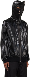 Rick Owens DRKSHDW Black Extended Zip Jacket