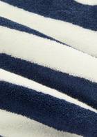 Suzie Kondi Shallis Striped Terry Shorts Navy