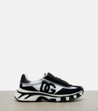 Dolce&Gabbana DG Country Road suede-trimmed sneakers