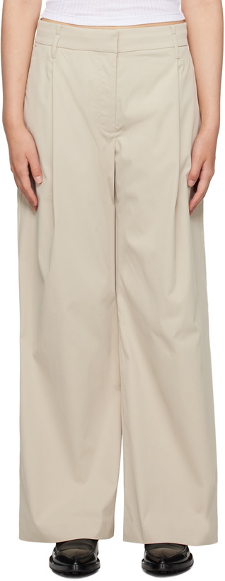 Photo: CAMILLA AND MARC Beige Simona Pants