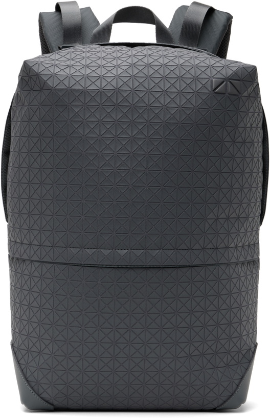 Photo: BAO BAO ISSEY MIYAKE Gray Liner Backpack