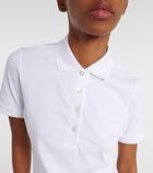 Fusalp Agathe cotton-blend polo shirt