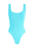 Hunza G Crinkle Swimsuit - Aqua - One Size