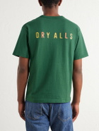 Human Made - Printed Cotton-Jersey T-Shirt - Green