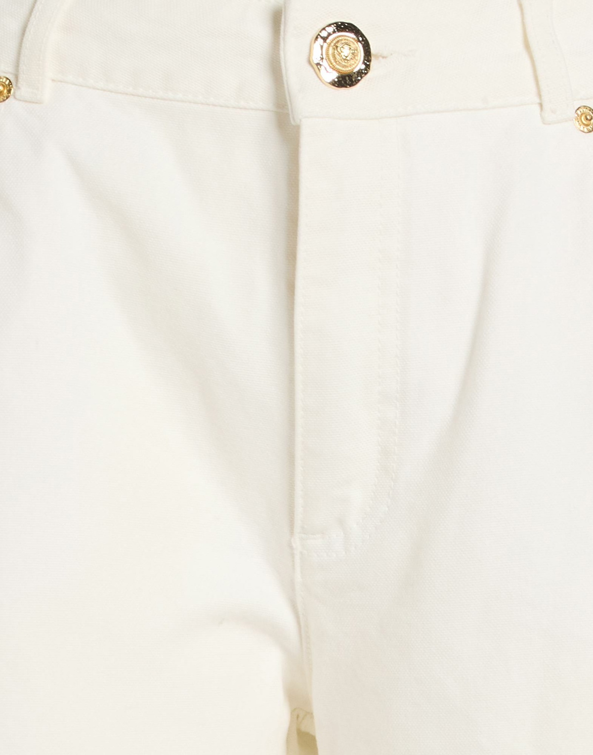 Balmain Womens Jeans Cream