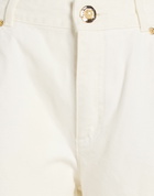 Balmain Womens Jeans Cream