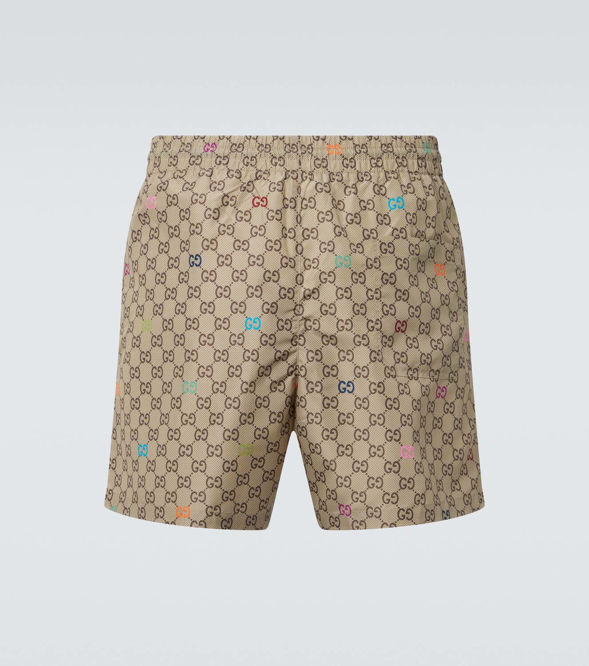 Gucci GG printed poplin swim trunks