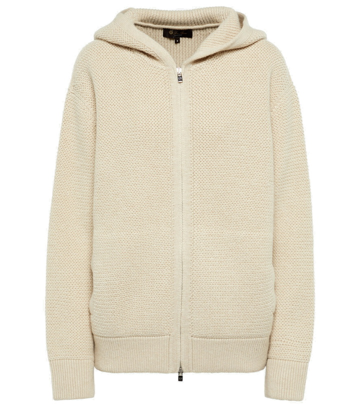 Photo: Loro Piana - Borgonuovo cashmere hoodie