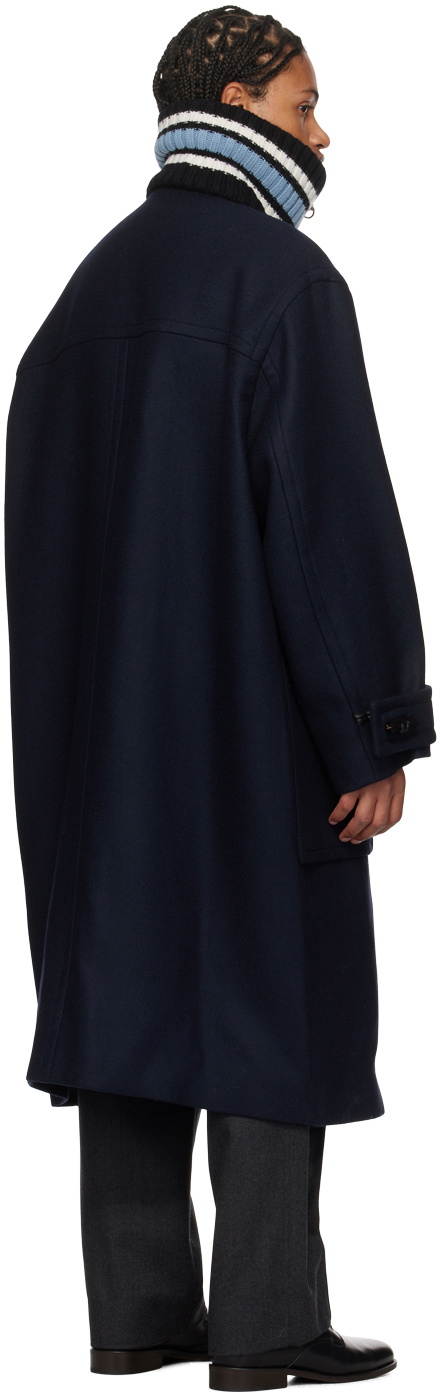 Solid Homme Navy Padded Coat