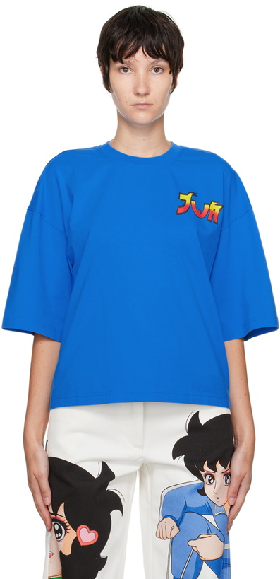 Photo: JW Anderson Blue Graphic T-Shirt