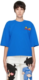JW Anderson Blue Graphic T-Shirt