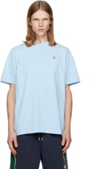Casablanca Blue Core Logo T-shirt