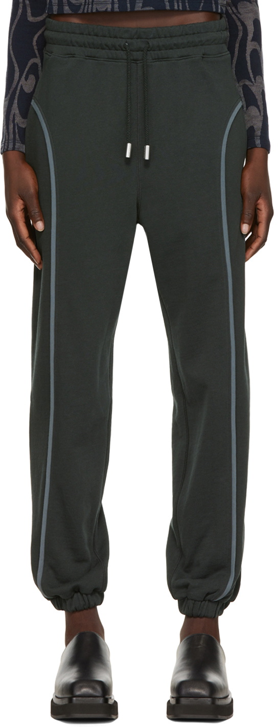 Eckhaus Latta Gray Paneled Lounge Pants