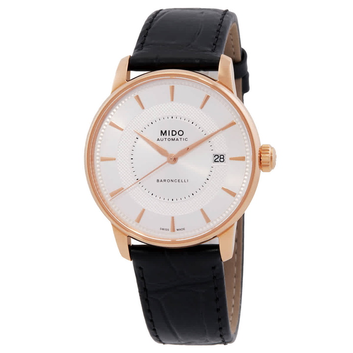 Photo: Mido Automatic Silver Dial Watch M0374073603101