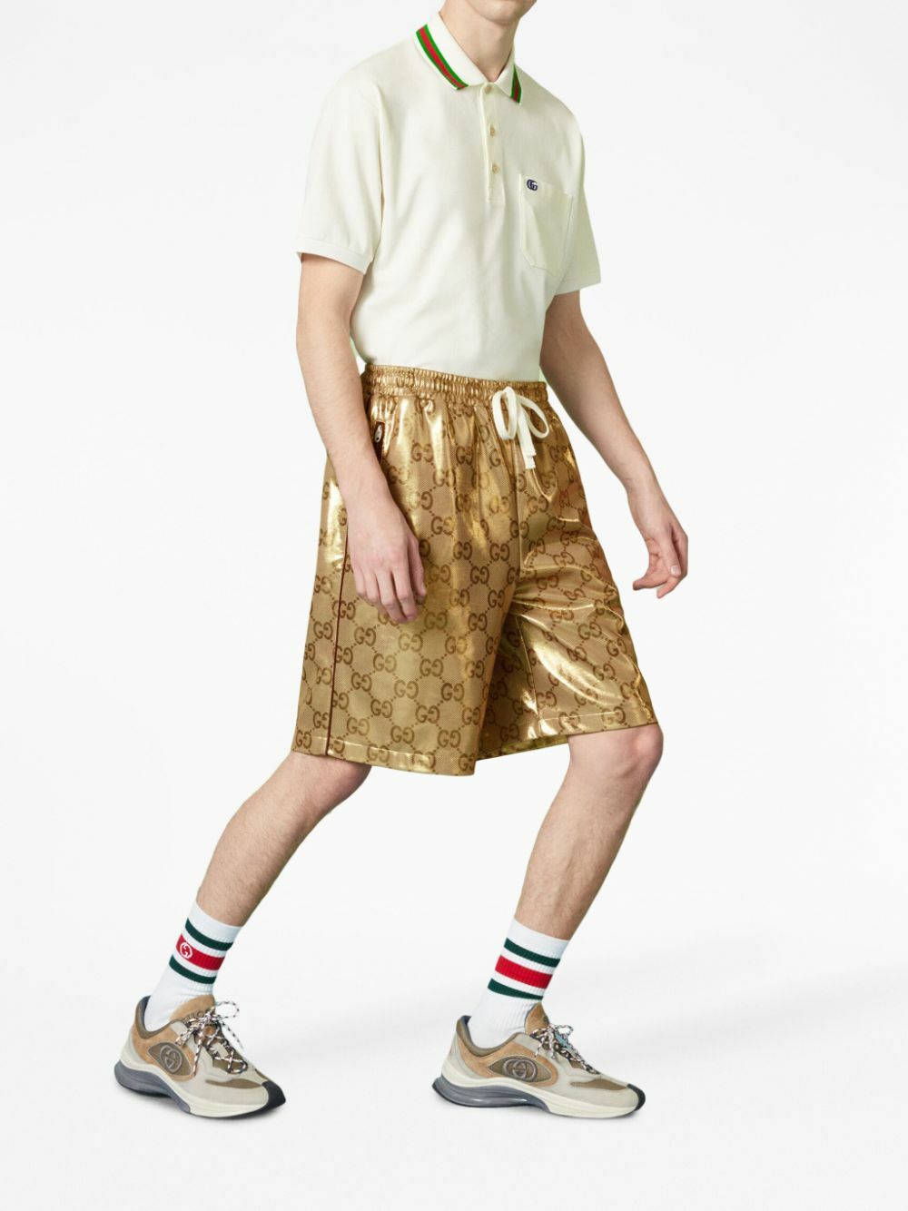 GUCCI - Logo Shorts Gucci