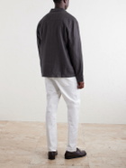 Onia - Herringbone Linen Overshirt - Brown