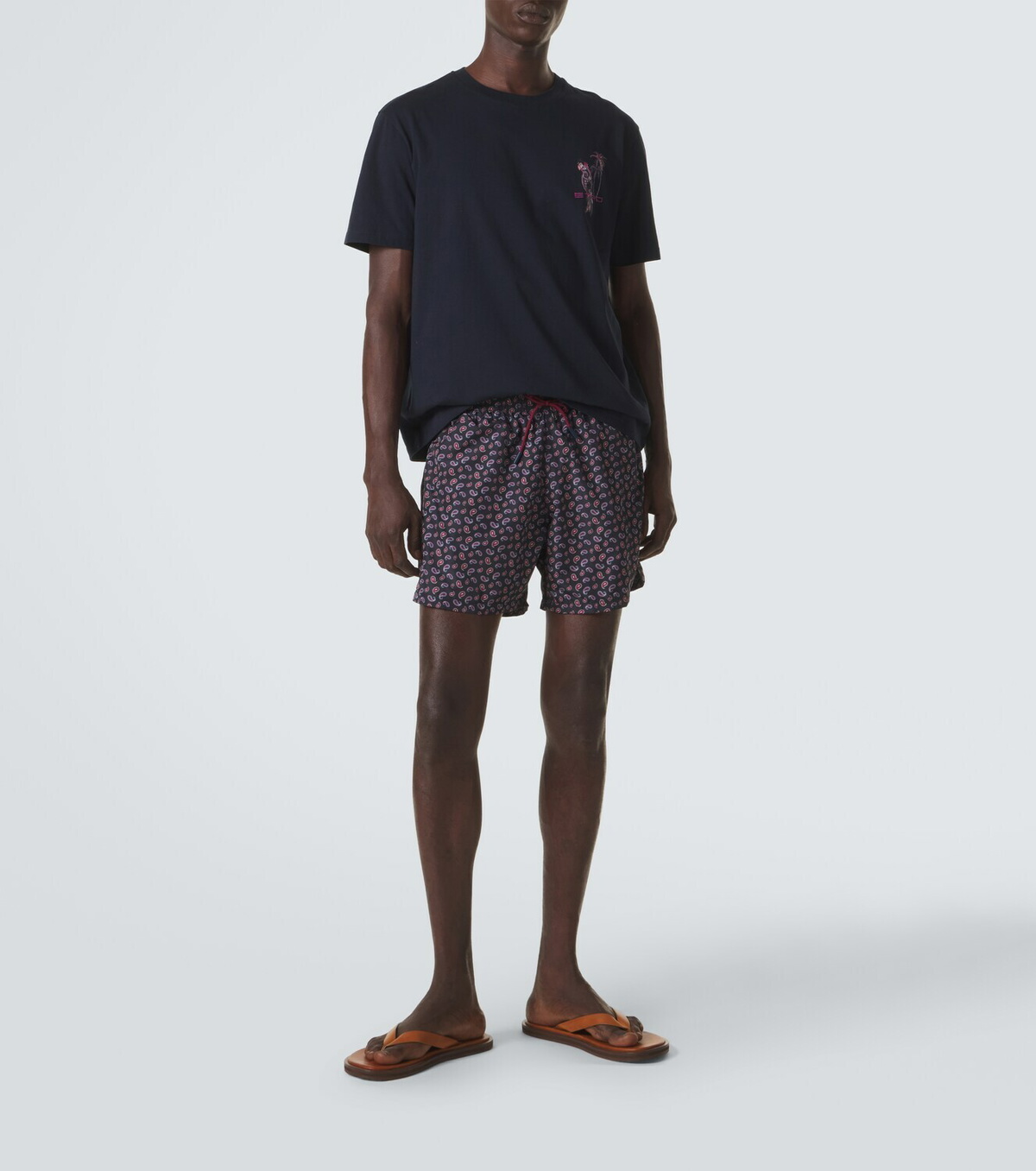 Etro Printed cotton jersey T-shirt