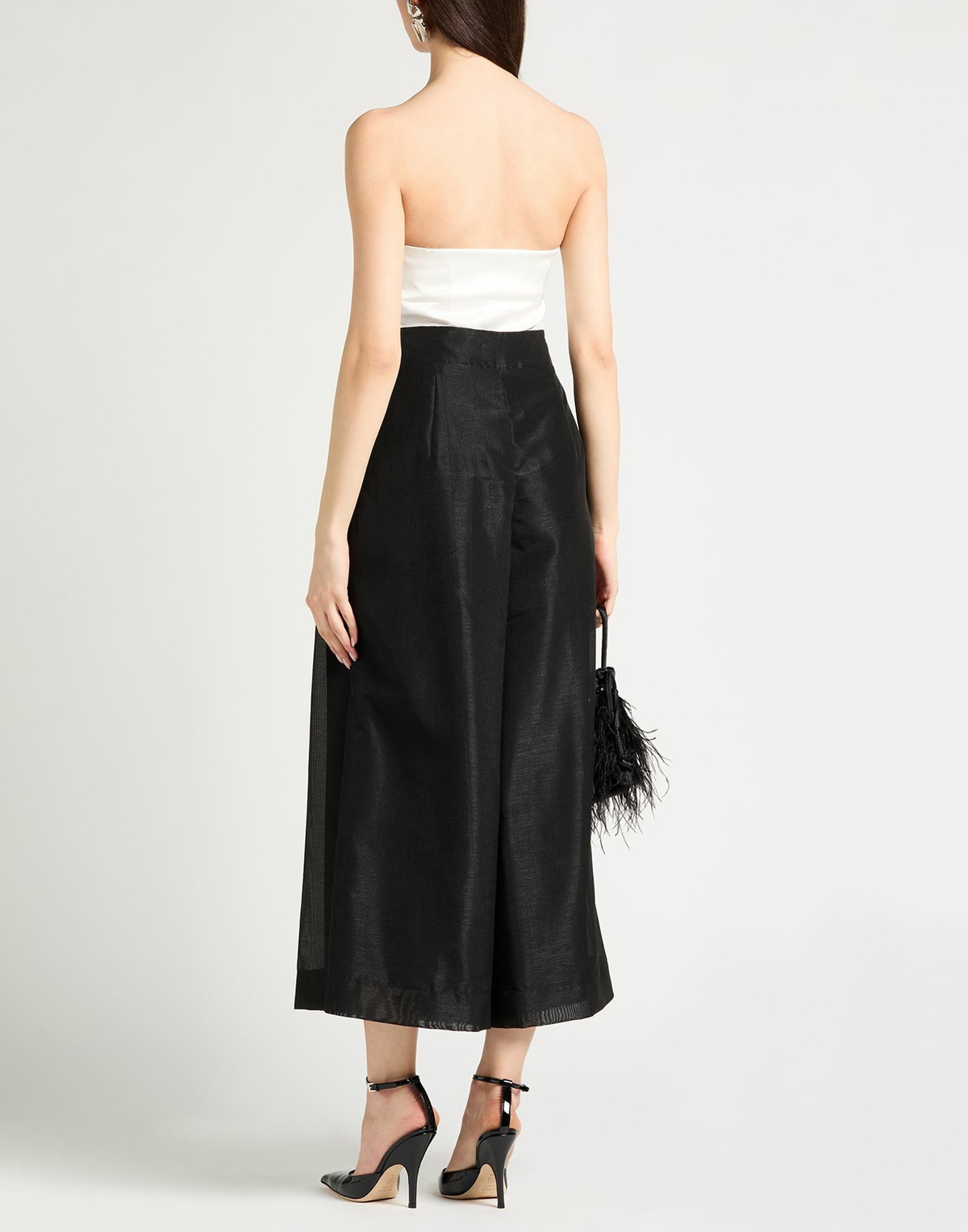 Alessia Santi Womens Pants in Black