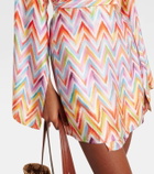 Missoni Zigzag belted minidress