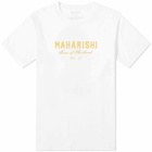 Maharishi Men's Temple Naga T-Shirt in White