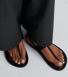 A.Emery Somerset suede thong sandals