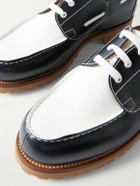 J.M. Weston - Two-Tone Leather Derby Shoes - Blue