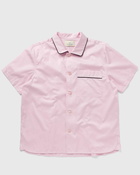 Hay Outline Pyjama S/S Shirt Pink - Mens - Sleep  & Loungewear