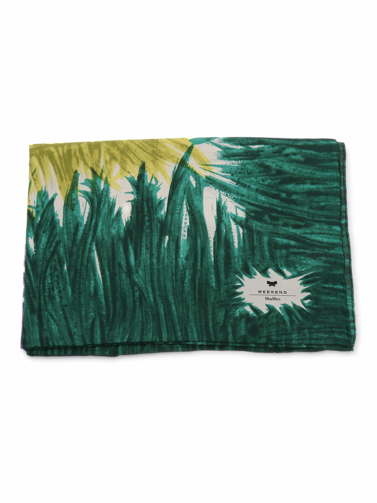 Weekend Max Mara Green Bimba Scarf Weekend Max Mara