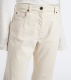 The Row Riaco mid-rise straight jeans