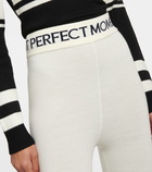 Perfect Moment Nordic intarsia wool leggings