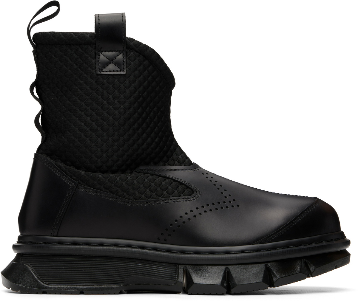 Dr. Martens Black Qubist Rigger Boots