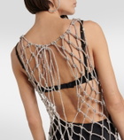 Giuseppe di Morabito Crystal-embellished minidress