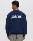 Parel Studios Bp Crewneck Blue - Mens - Sweatshirts