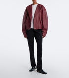 Calvin Klein Collection Estelle leather jacket
