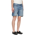 Polo Ralph Lauren Blue 8-Inch Vintage Classic Cutoff Denim Shorts
