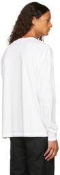 Visvim White Ultimate Jumbo Long Sleeve T-Shirt