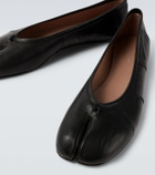 Maison Margiela Tabi leather ballet flats