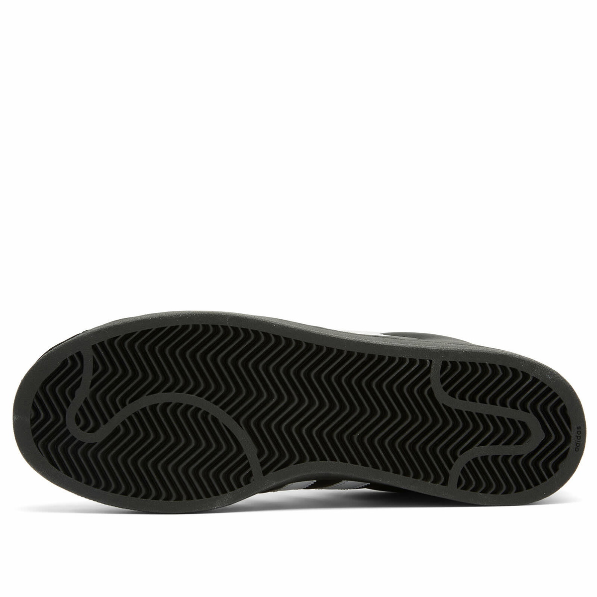 Adidas Superstar II Sneaker in Core Black/White