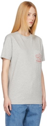 Thames MMXX Grey Logo Poche T-Shirt