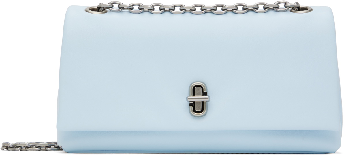 ショルダーバッグ・ポシェット The Dual Chain Shoulder Bag - Marc Jacobs - Cotton - Blue Marc Jacobs Blue 'The Dual Chain' Bag Marc Jacobs